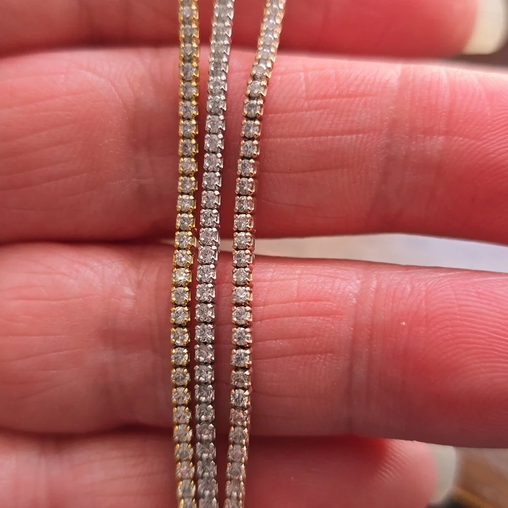 Bella Luce 6.75 ctw. 18k Rose/yellow & Rhodium Over Silver Adjustable Bracelet - Picture 3 of 5